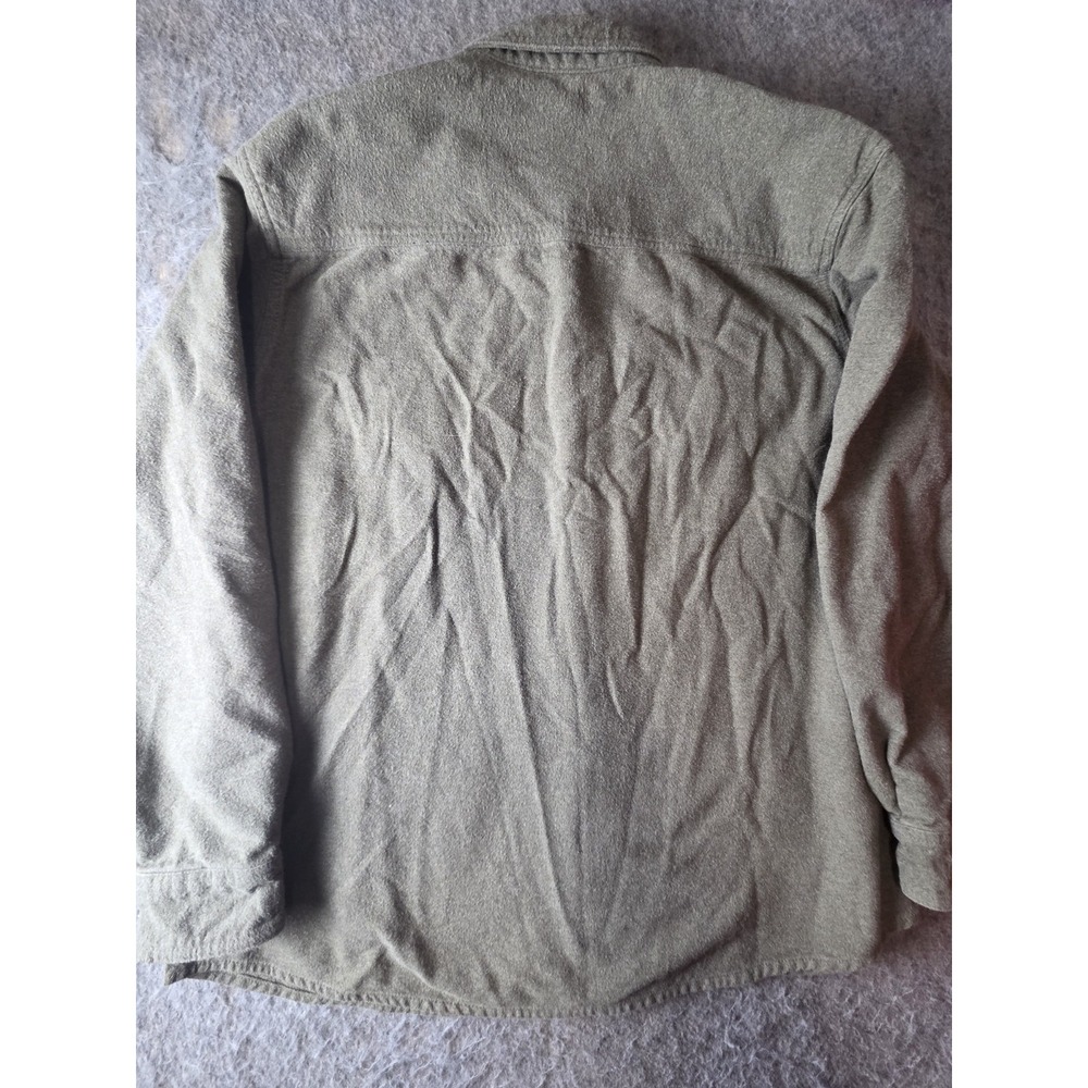 Grizzly Mountain Shirt Men's Flannel Green XL Button Down Long Sleeve - Picture 4 of 7